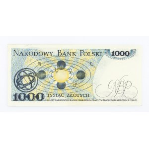 Polska, PRL 1944 - 1989, 1000 ZŁOTYCH 2.07.1975, seria AE.