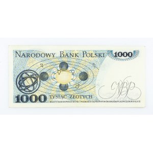 Polska, PRL 1944 - 1989, 1000 ZŁOTYCH 2.07.1975, seria AZ.