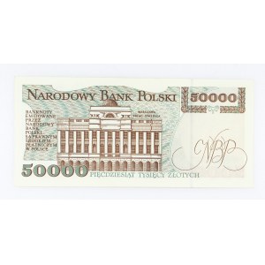 Polska od 1990, 50000 ZŁOTYCH 16.11.1993, seria K.