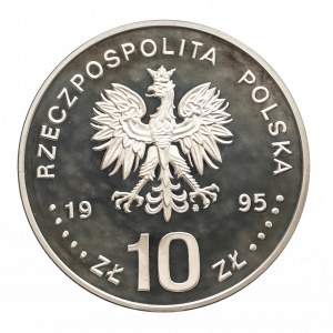 Polska,Rzeczpospolita Polska od 1989, 10 złotych 1995 Wincenty Witos