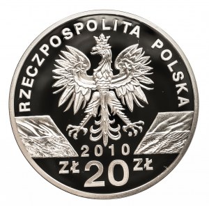 Polska, Rzeczpospolita Polska od 1989, 20 złotych 2010 Podkowiec mały