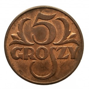 Polska, II Rzeczpospolita 1918-1939, 5 groszy 1939, Warszawa.