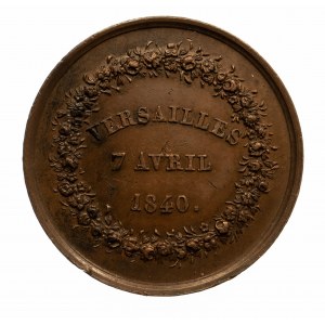 Francja, medalik Towarzystwa Rolniczego w Seine et Oise, 1840