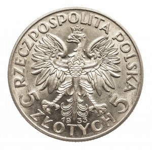 Polska, II Rzeczpospolita 1918-1939, 5 złotych 1933, Warszawa (1)