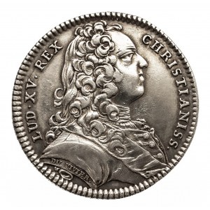 Francja, Ludwik XV Ukochany 1715-1774, żeton