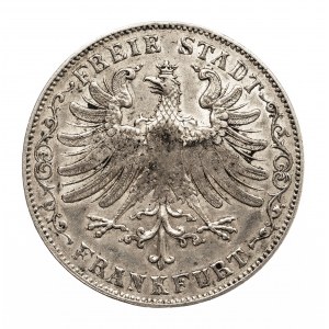 Niemcy, Frankfurt, 1 gulden 1849, punca SEDLMAYR