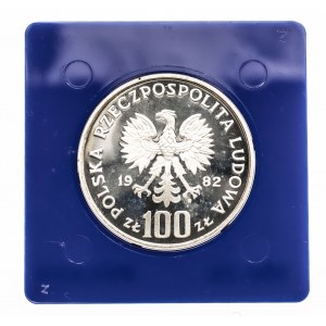 Polska, PRL 1944-1989, 100 złotych 1982 Bocian