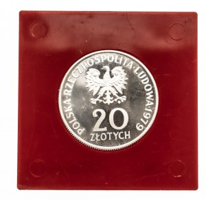 Polska, PRL 1944-1989, 20 złotych 1979, Międzynarodowy Dzień Dziecka, próba