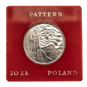 Polska, PRL 1944-1989, 20 złotych 1980, Łódź - 1905, próba