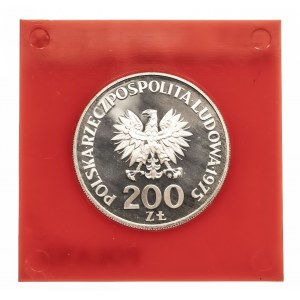 Polska, PRL 1944-1989, 200 złotych 1975, XXX-ta rocznica zwycięstwa nad faszyzmem, próba