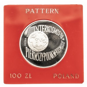 Polska, PRL 1944-1989, 100 złotych 1978, Interkosmos, próba