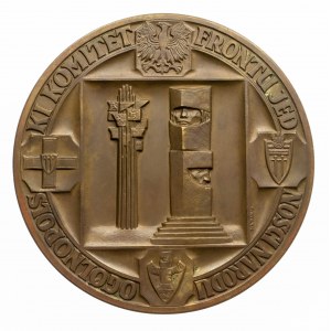 Polska, PRL 1944-1989, medal z okazji 550-lecia bitwy pod Grunwaldem, 1960, W. Kowalik