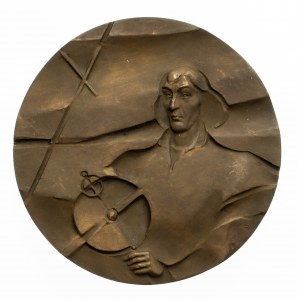 Polska, Mikołaj Kopernik, medal z okazji 40. rocznicy powstania Muzeum Mikołaja Kopernika we Fromborku, 1988; E. Olszewska-Borys