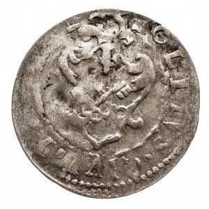 Polska, Zygmunt III Waza, Szeląg Ryga 1609 - data na Aw. - rzadki