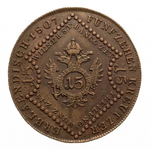 Austria, Franciszek I, 30 krajcarów 1807 A, Wiedeń