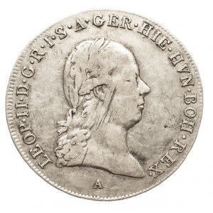 Austria, Niderlandy, Leopold II, 1/4 talara 1792 A, Wiedeń (1)
