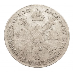 Austria, Niderlandy, Leopold II, 1/4 talara 1792 A, Wiedeń (3)