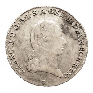 Austria, Niderlandy, Franciszek II, 1/4 talara 1793 B, Kremnica (2)