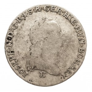 Austria, Niderlandy, Józef II, 1/4 talara 1788 H, Gunzburg