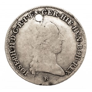 Austria, Niderlandy, Józef II, 1/4 talara 1788 B, Kremnica