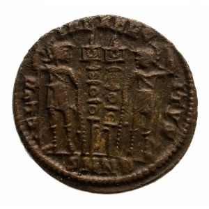 Cesarstwo Rzymskie, Konstantyn II 337-340, jako cezar 317-337, Follis 330-333, Heraclea