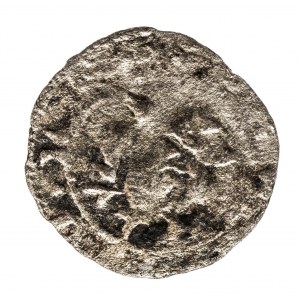 Polska, Kazimierz III Wielki 1333–1370, denar koronny