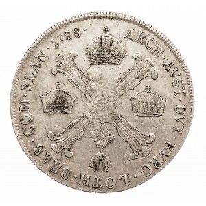 Austria, Niderlandy Józef II, 1/2 talara 1788 A, Wiedeń (3)