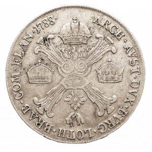 Austria, Niderlandy Józef II, 1/2 talara 1788 A, Wiedeń (5)