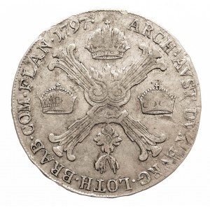 Austria, Niderlandy Franciszek II, 1/2 talara 1797 C, Praga (2)