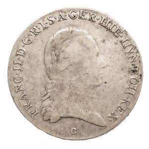 Austria, Niderlandy Franciszek II, 1/2 talara 1797 C, Praga (3)