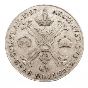 Austria, Niderlandy Franciszek II, 1/2 talara 1797 C, Praga (3)