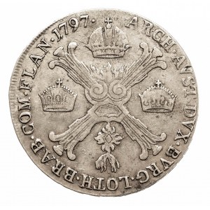 Austria, Niderlandy Franciszek II, 1/2 talara 1797 C, Praga (4)