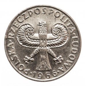Polska, PRL 1944-1989, 10 złotych 1966 Mała kolumna
