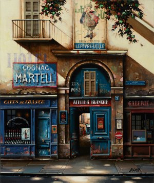 Jan Stokfisz-Delarue, Cognac Martell