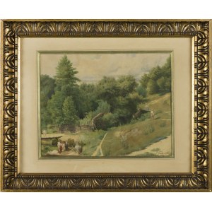 Theodore Talowski, A LANDSCAPE WITH A STREET