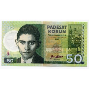 Czechoslovakia 50 Korun 2019 Specimen Franz Kafka