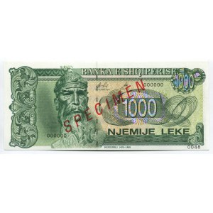 Albania 1000 Leke 1996 Specimen