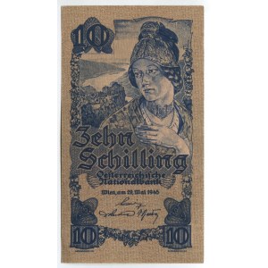 Austria 10 Shilling 1945
