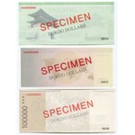 Dokdo Islands Set of 12 Notes 2012 Specimen
