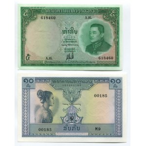 Lao 5 & 10 Kip 1962
