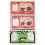 Nepal Set of 10 Notes 1974 -2017