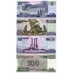 North Korea Set of 10 Notes 2002 -13 Specimen