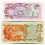 Vietnam - South Set of 11 Notes 1969 -91
