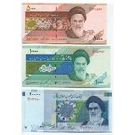 Iran Set of 6 Banknotes 1986 - 2005