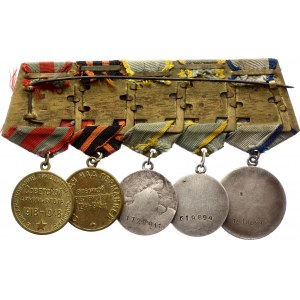 Russia - USSR Set of 5 Medals