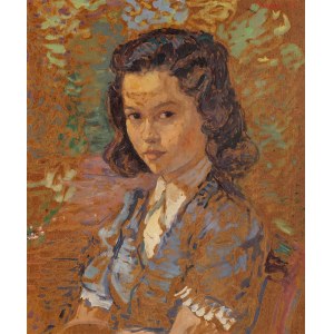 Maurice MENDJIZKY (1890 - 1951), Portret młodej dziewczyny, 1935/ 1945? r