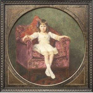 Hermann KAUFFMANN (1873 - 1953), Portret dziewczynki, 1914 r.