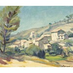 Baptistin Clement JACQUET (1895 - 1984), Pejzaż Prowansji, n.d.