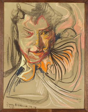 Stanisław Ignacy Witkiewicz Witkacy (1885-1939), Portret męski