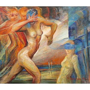 Maria WOLLENBERG-KLUZA (ur. 1945), Namiętność, 1991